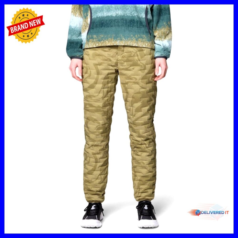 Insulated Down Pants for Winter Sports, Slim Fit, Medium Short